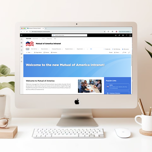 Mutual of America SharePoint Redesign